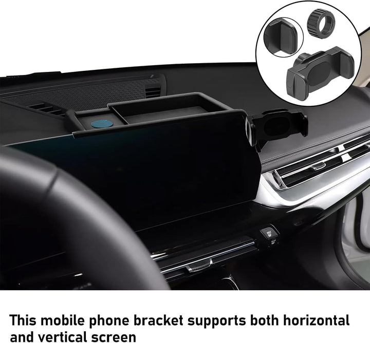 TTCR-II Kompatibel mit BMW X1 Handyhalterung Navigations Bildschirm Rücken Organizer Tablett Smartph