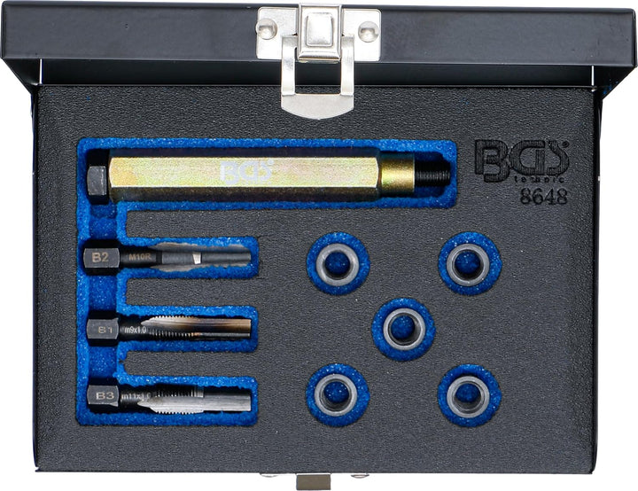 BGS 8648 | Reparatursatz für Glühkerzengewinde | M9 x 1,0 mm