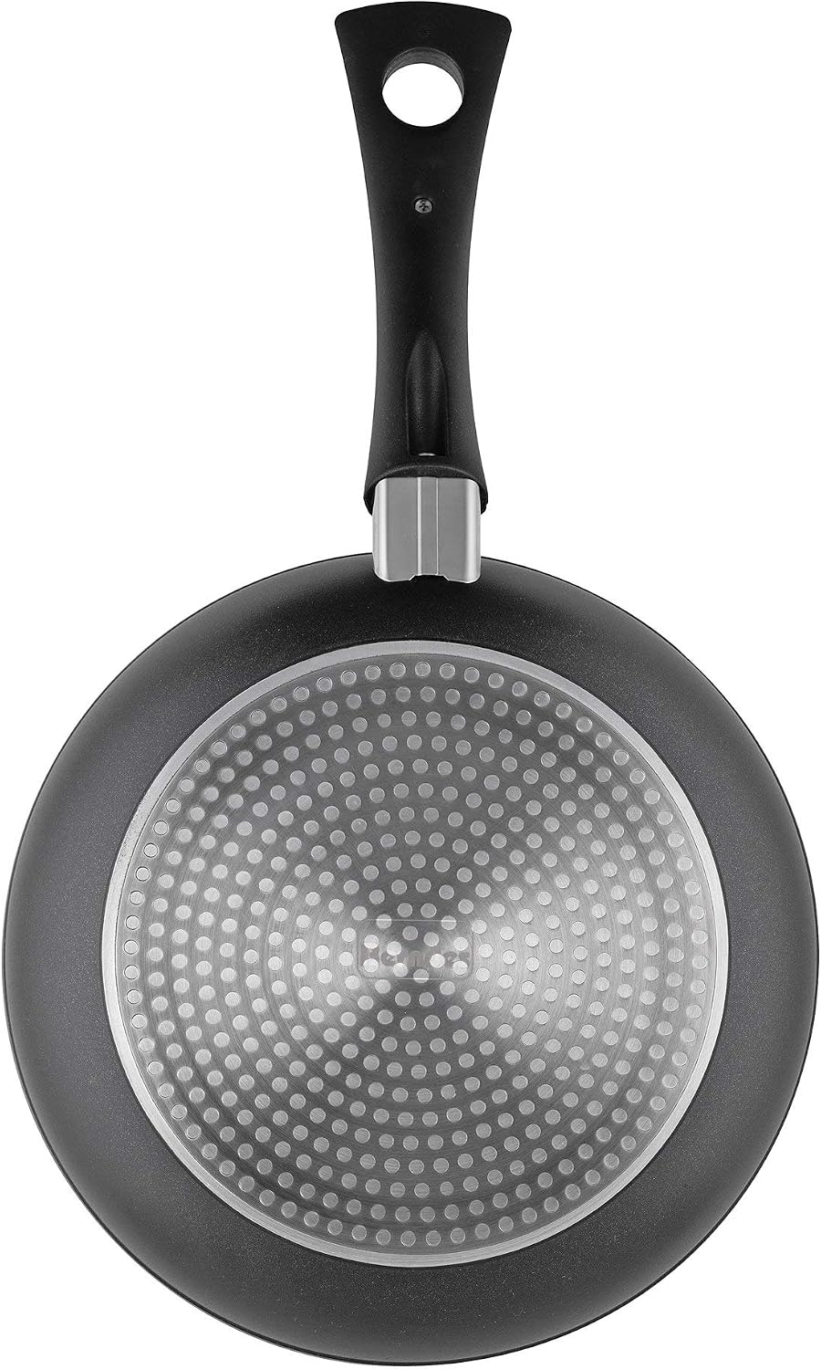 Berndes Balance Smart Induction Stielwok / Antihaft-Keramik / 28 cm / 3,45 l / cremeweiss /