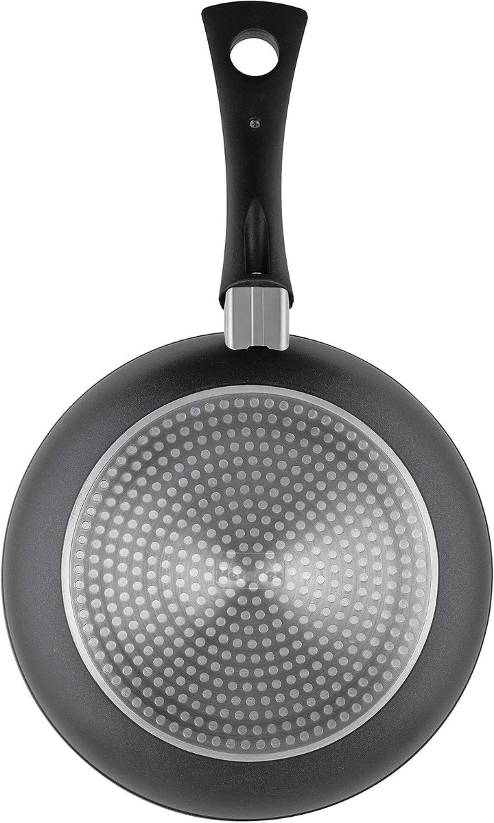Berndes Balance Smart Induction Stielwok / Antihaft-Keramik / 28 cm / 3,45 l / cremeweiss /