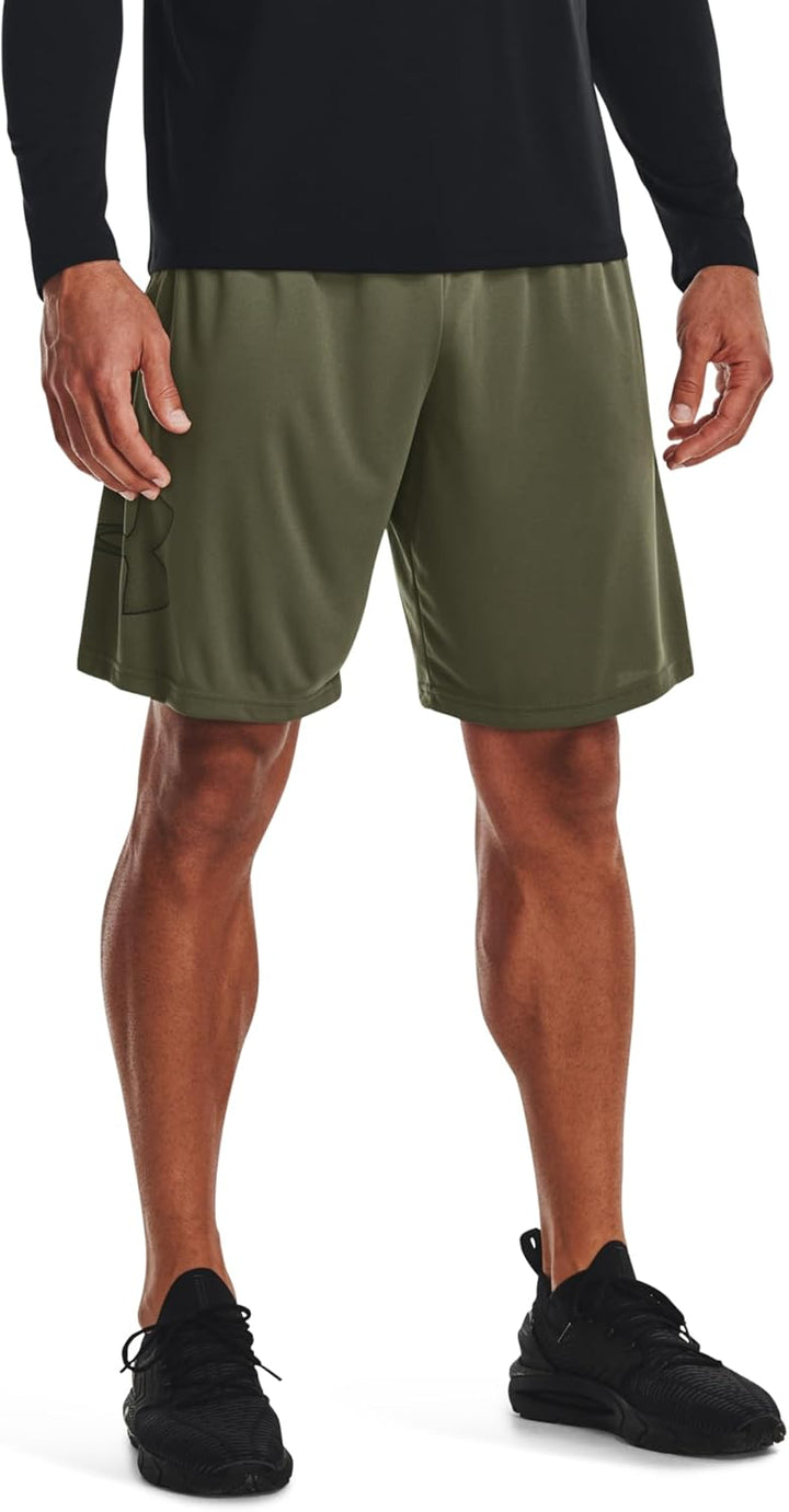 Under Armour Herren Tech Graphic Shorts Marine Od Green XS, Marine Od Green XS