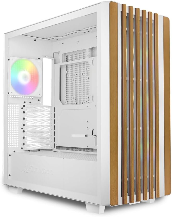 Sharkoon Rebel C70G RGB, Weiss, ATX PC Gehäuse