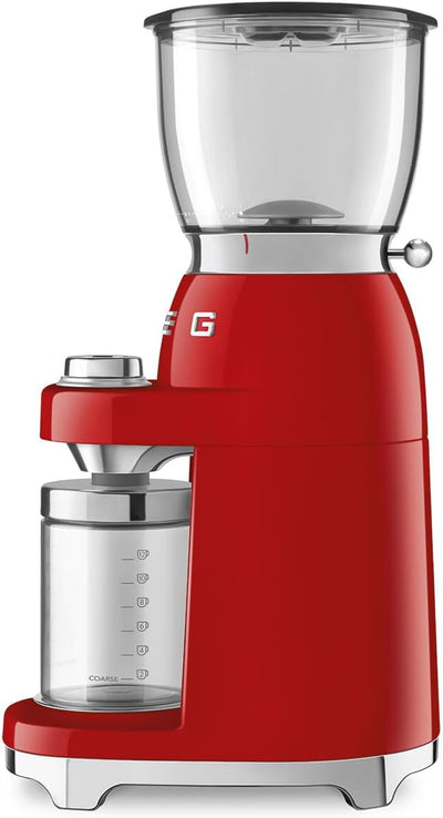 Smeg CGF01RDEU Kaffeemühle rot one size Rot, one size Rot