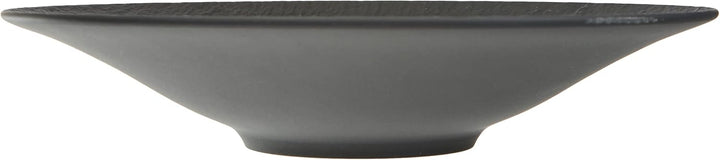Villeroy & Boch - Manufacture Rock Schale, 6 Stück, 28,4 cm, Premium Porzellan, Schwarz
