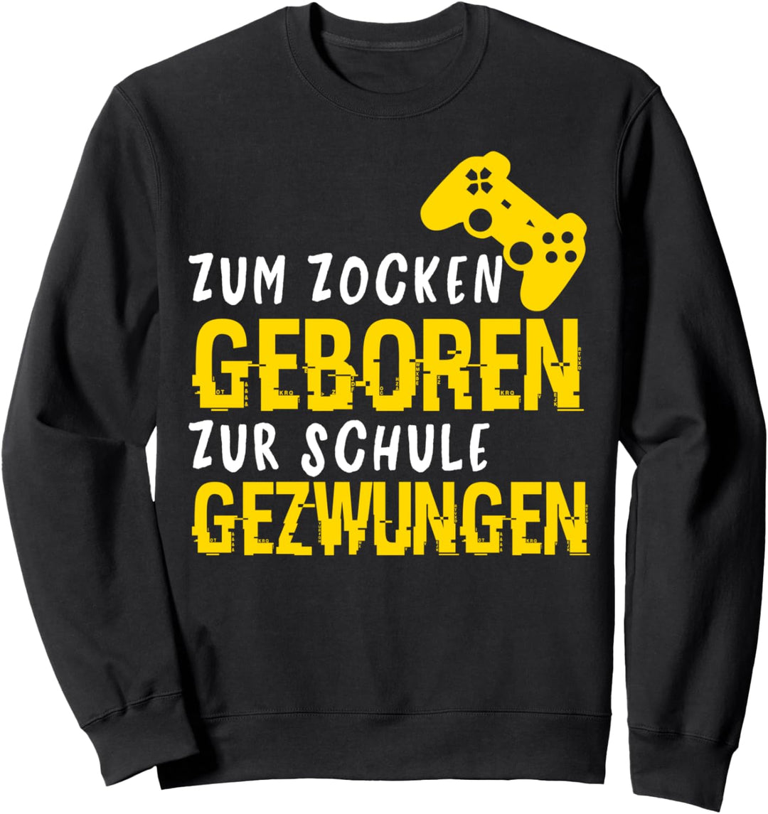 Gaming Zocken Konsole PS5 Geburtstag Gamer Geschenk Sweatshirt