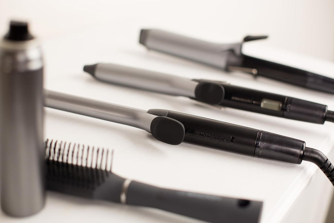 Remington Lockenstab grosse Locken [38mm] Pro Big Curl (4-facher Schutz, antistatischer Keramik-Turm