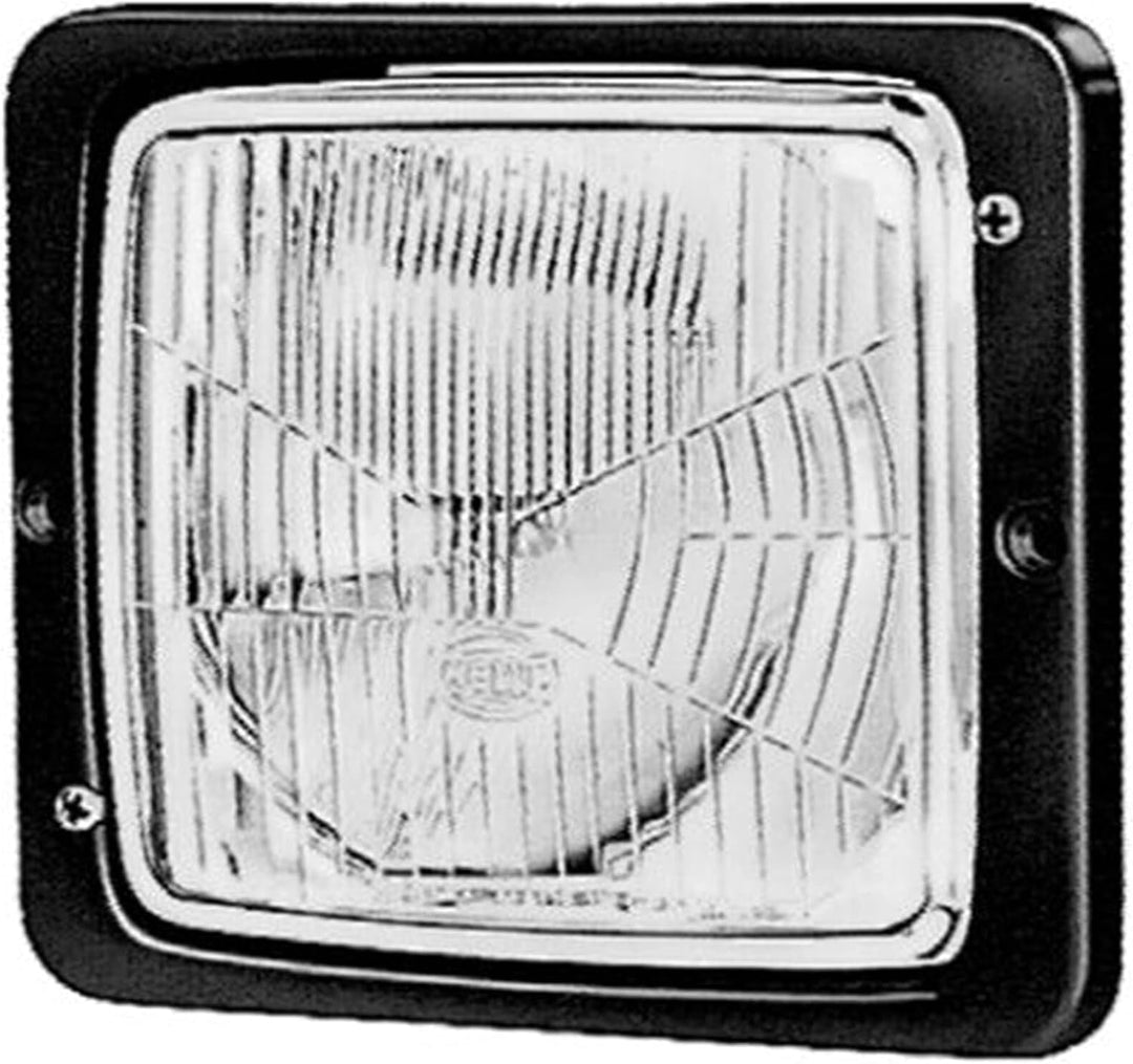 HELLA - asymmetrisch-Hauptscheinwerfer - 24/12V - Referenzzahl: 10 - Einbau - Lichtscheibenfarbe: tr