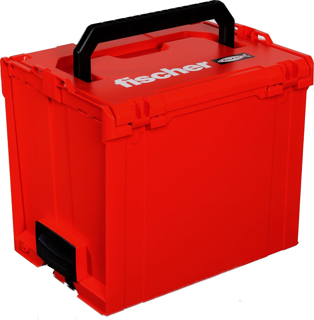 fischer L-Boxx FLB 374, robuste Aufbewahrungs- und Transportbox, stapelbar, kompatibel mit L-Boxx Sy