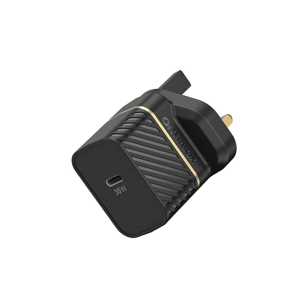 OtterBox USB-C PD GaN UK Ladegerät 30W, USB-C Schnellade Gerät für Smartphone und Tablet, Sturzgesch