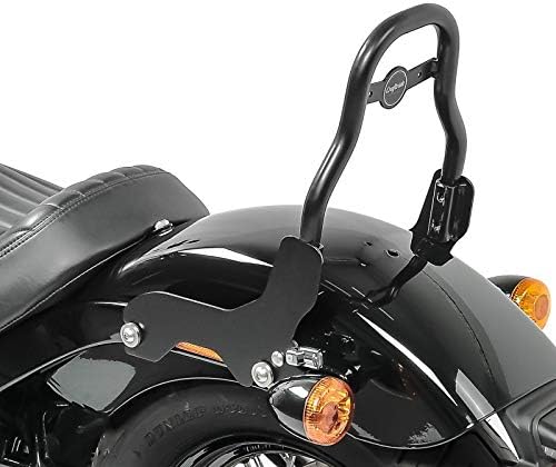 Sissy Bar mit Gepäckträger für Harley Softail Slim 18-22 schwarz CSS