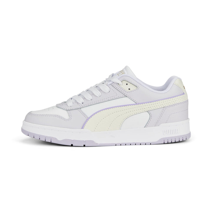 Puma Unisex Rbd Game Low Sneaker 37 EU Puma White Vapor Gray Spring Lavender Puma Gold, 37 EU Puma W