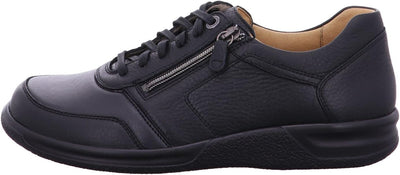 Ganter Herren Kurt-K Sneaker, schwarz, 41 EU Weit