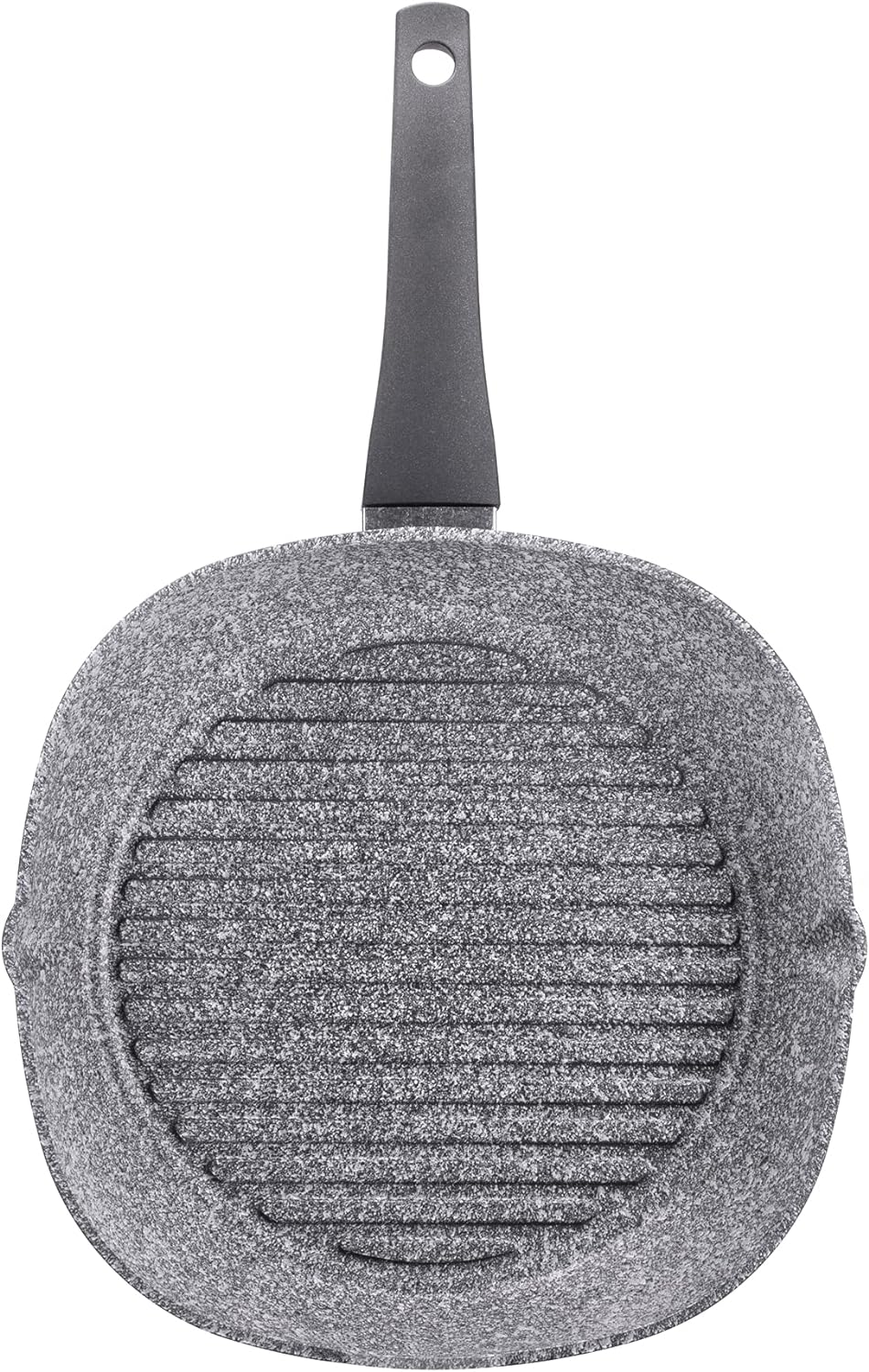 Moneta Sinfonia Grillpfanne, 28 x 28 cm, auch für Induktion, verstärkt mit Mineralpartikeln, hergest