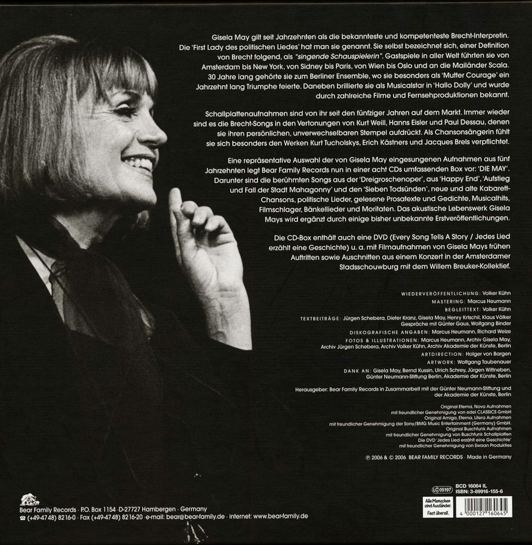 Die May, Audio-CD