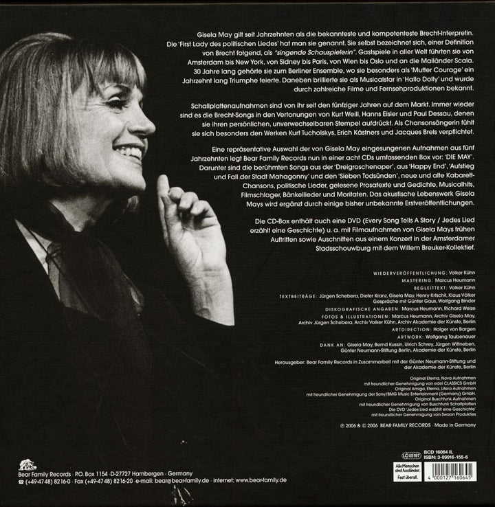 Die May, Audio-CD
