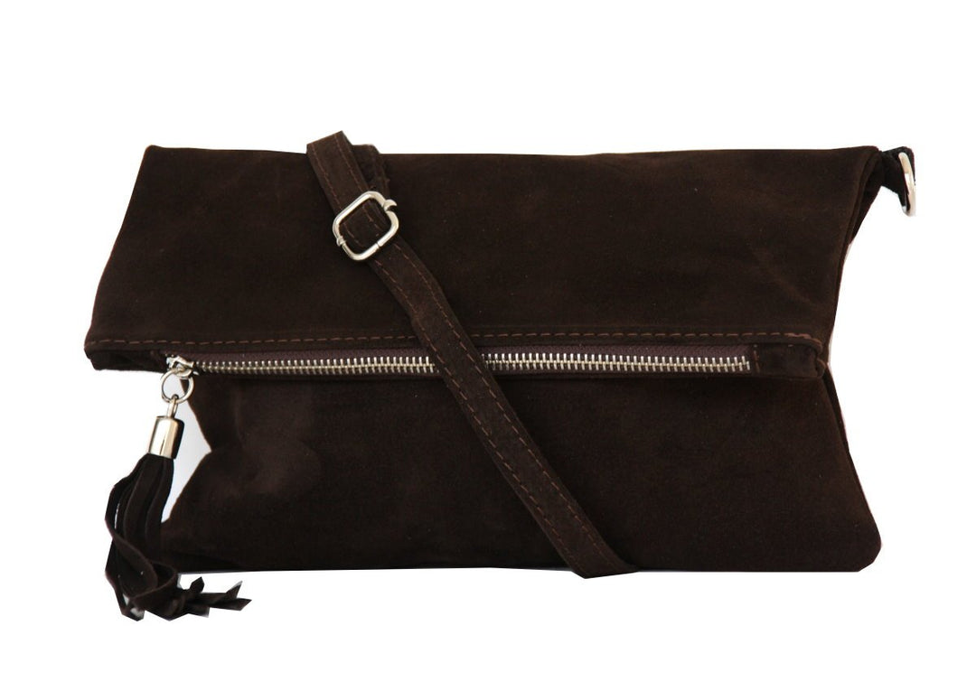 zarolo Damen Umhängetasche,Tasche klein, Schultertasche, Cross Body, Leder Clutch echtes Leder, Hand