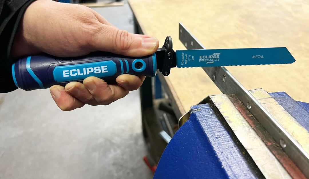 Eclipse Professional Tools EMFH4PS Multifunktionsgriff und Stichsägeblatt-Set, Handsäge zum Schneide