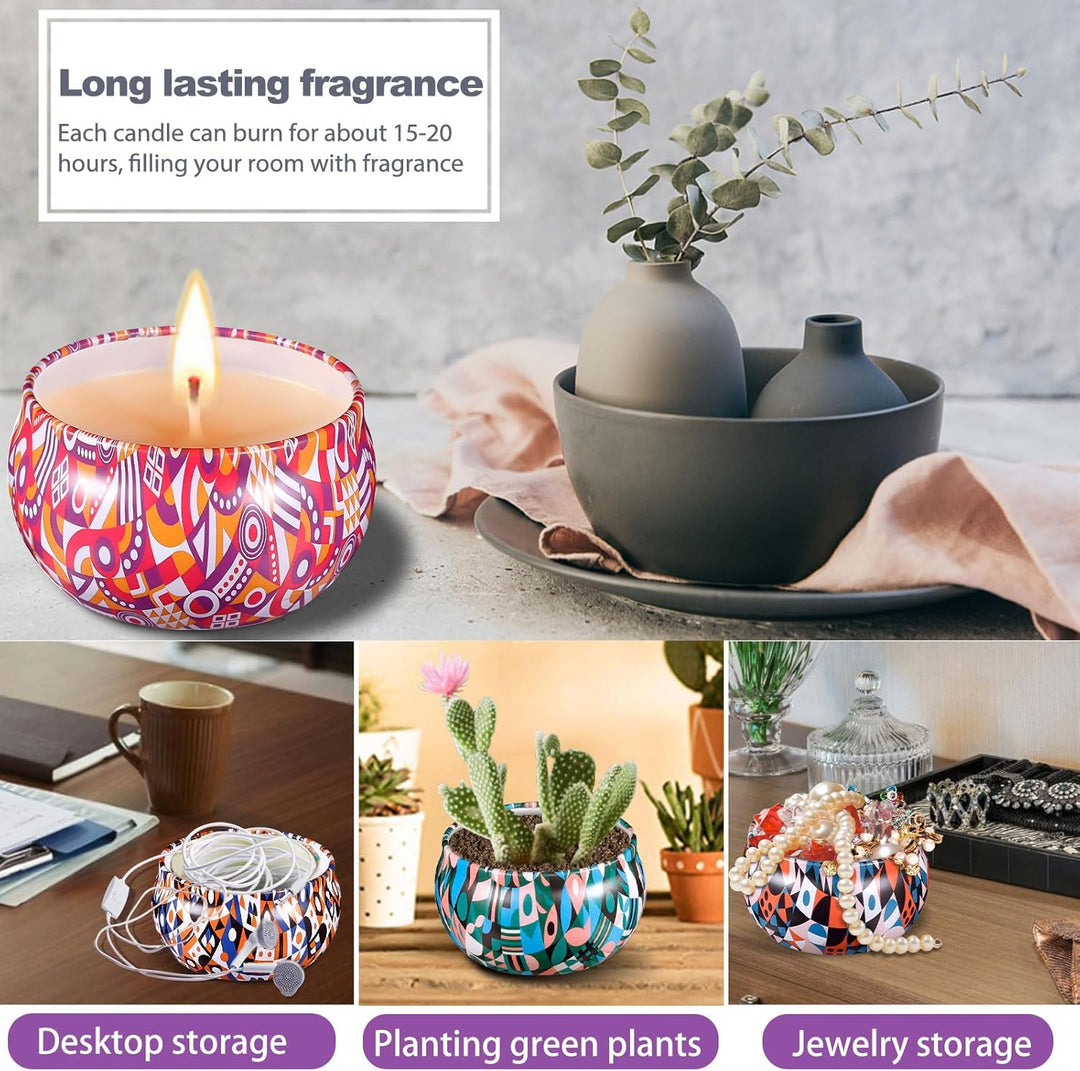 Kerzen Selber Machen Set, DIY Kerzenherstellung Kit für Erwachsene Anfänger Kinder, Candle Making Ki