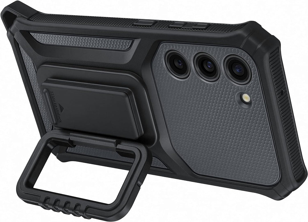 Samsung Rugged Gadget Smartphone Case EF-RS911 für Galaxy S23, Handy-Hülle, Standfuss, Kratzfest, Fi