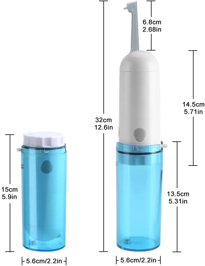 MAGT Elektrisches Bidet Sprühgerät, USB Ladegerät Toilette Bidets Tragbares Elektrische Reisebidet B