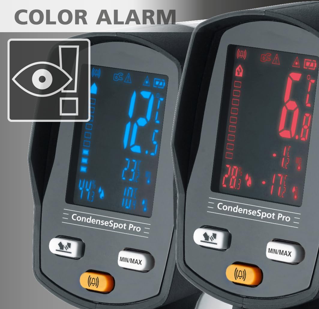 Laserliner CondenseSpot Pro Luftfeuchtemessgerät (Hygrometer)
