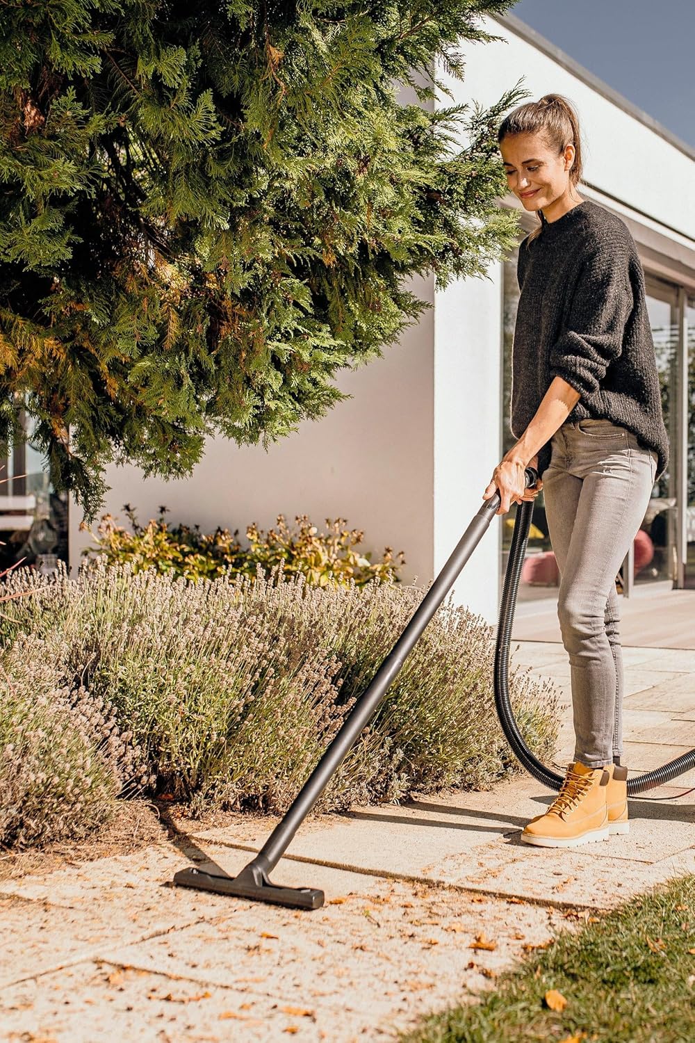 KARCHER WD 3 S V-19/4/20 Nass-/Trockensauger - 19 L Edelstahltank - 1000 W (Blasfunktion)