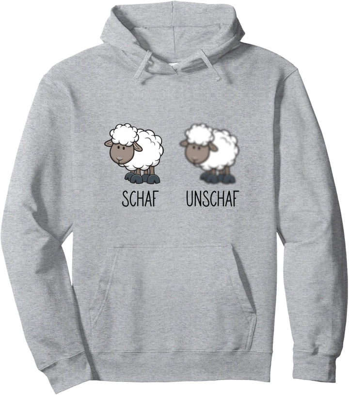 Schaf Unschaf Schafe Schäfer Pullover Hoodie