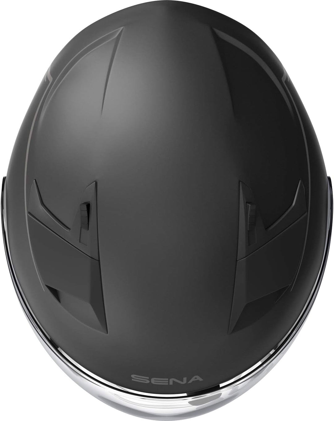 Sena Outstar S Smart Jethelm mit integrierter Bluetooth Intercom & Smartphone Konnektivität Schwarz