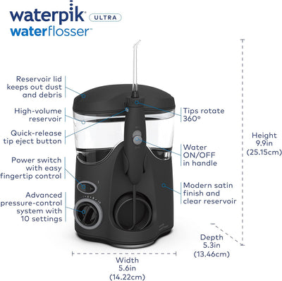 Waterpik WP-112E1 Ultra Munddusche BLACK