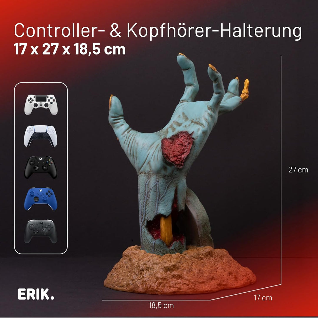 Grupo Erik Kopfhörer und Controller Halter Gameration One More Life - Gaming Headset Halterung Tisch