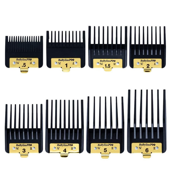 Babyliss Pro 4Artist FXPCGE-320 Premium Clipper Guards - Satz mit 8 Aufsteckkaemme