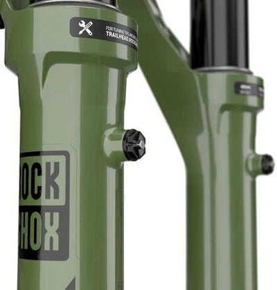 RockShox Unisex – Erwachsene Lyrik Ultimate RC2 Federgabel, grün, 140 mm