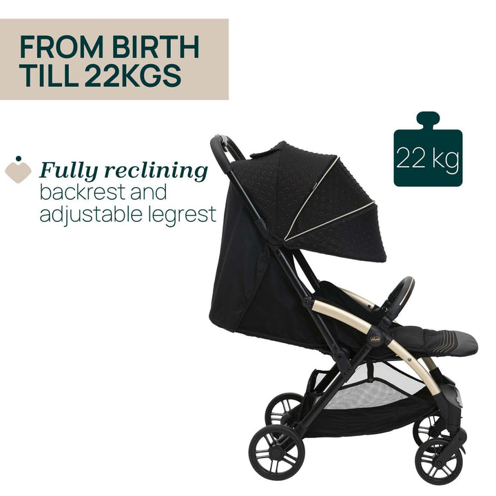 Chicco Goody X-Plus Kinderwagen, schwarz Re_Lux