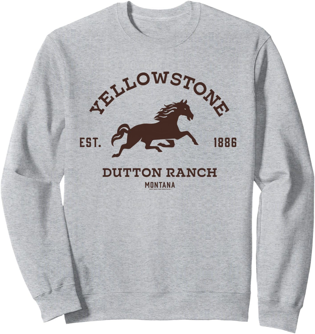 Yellowstone Dutton Ranch with Horse Sweatshirt