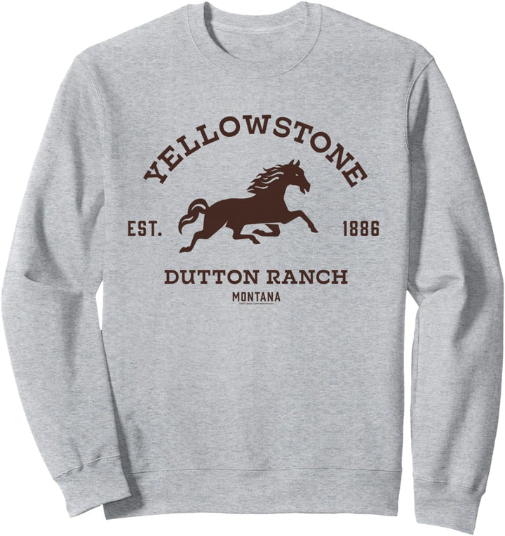 Yellowstone Dutton Ranch with Horse Sweatshirt