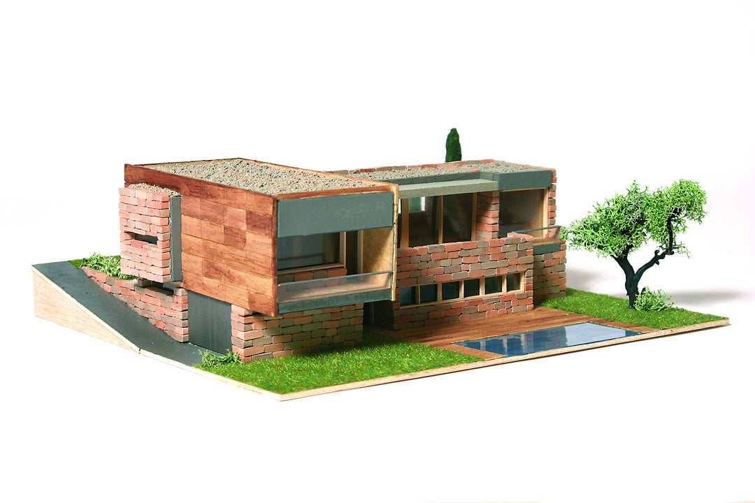 DOMUS-KITS Domus Kits40600 Actual Mura Houses Modell, Massstab 1:87, Mehrfarbig