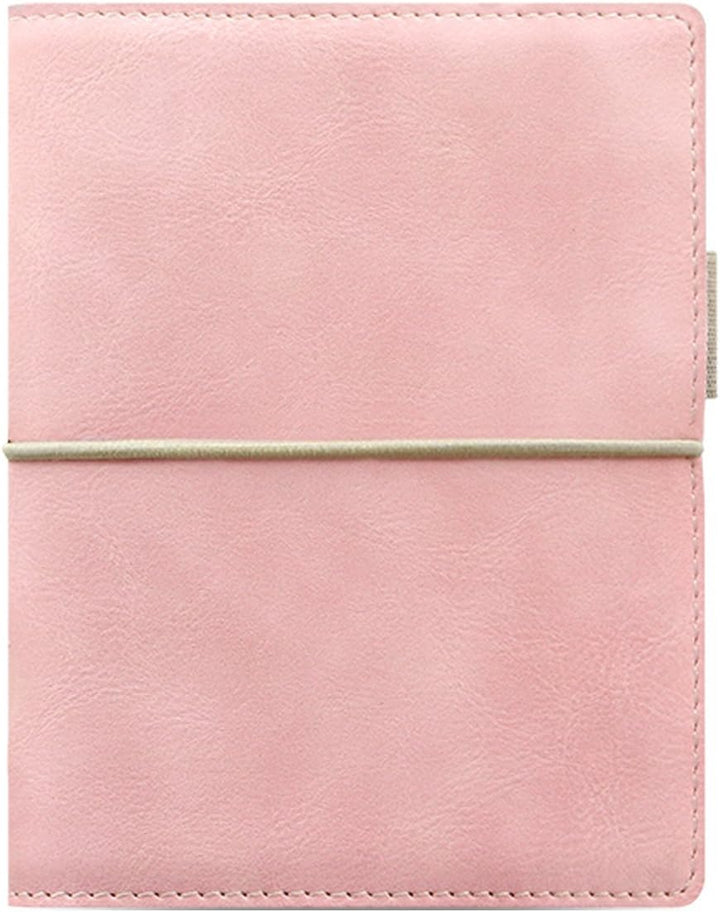 Filofax Domino Weich Terminplaner - Taschenformat - 2020 - Blasses Rosa hellrosa, hellrosa