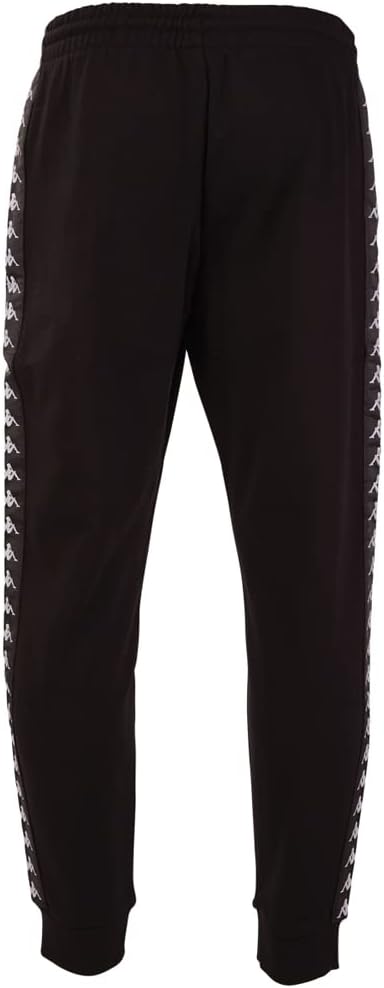 Kappa Unisex Leman Men, Sweat Pants, Regular Fit Trainingshose, Caviar