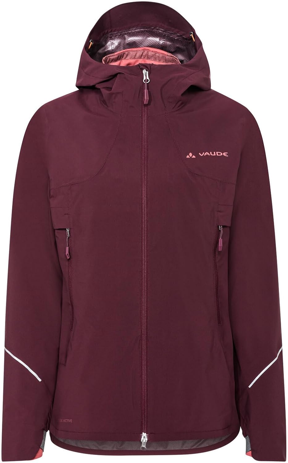 VAUDE Damen Women's Yaras 3in1 Jacket Doppeljacke 46 cassis/brick, 46 cassis/brick