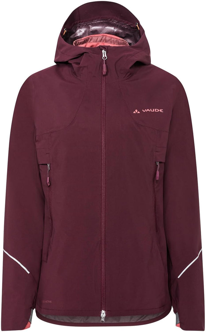 VAUDE Damen Women's Yaras 3in1 Jacket Doppeljacke 46 cassis/brick, 46 cassis/brick