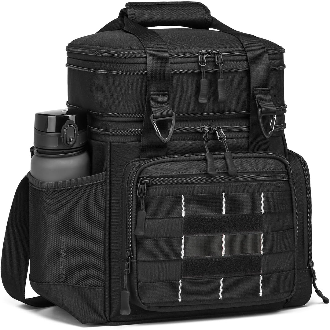 Kühltasche Picknicktasche erweiterbare Isoliertasche Lunchtasche Essen &amp; Getränk Thermotasche für Sc