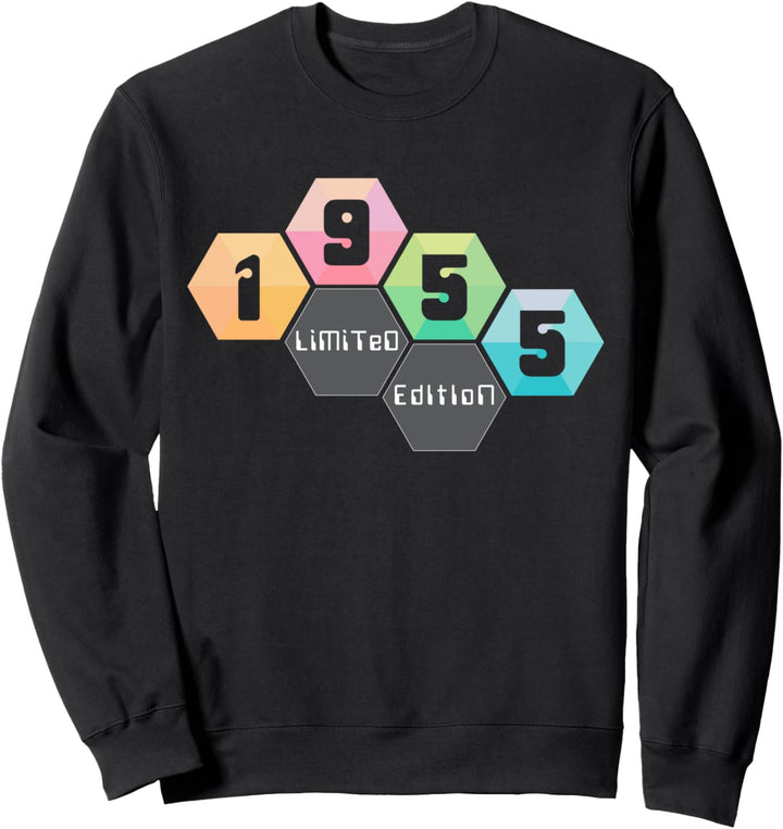 69. Geburtstag Mann Frau 69 Jahre 1955 Deko Lustig Geschen Sweatshirt