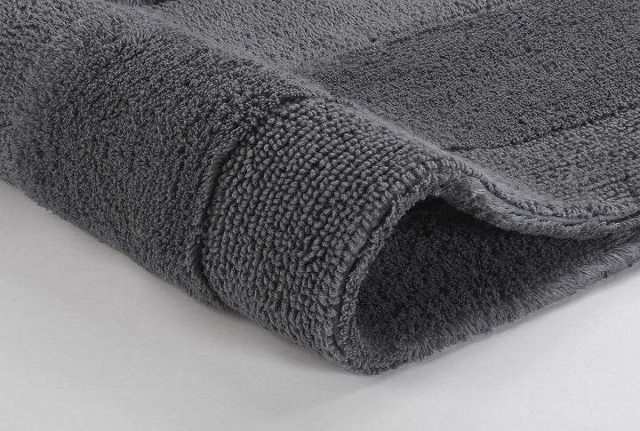Kleine Wolke Havanna Badteppich, Baumwolle, Anthrazit, 1 cm, 55x65 cm 55x65 cm Anthrazit, 55x65 cm A