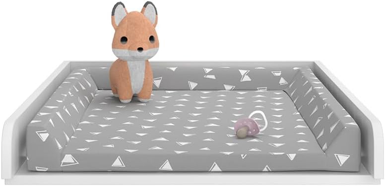 Vicco Wickelaufsatz ''Wicko'', Wickeltischaufsatz, Weiss, 60 x 76 cm 60 cm, 60 cm