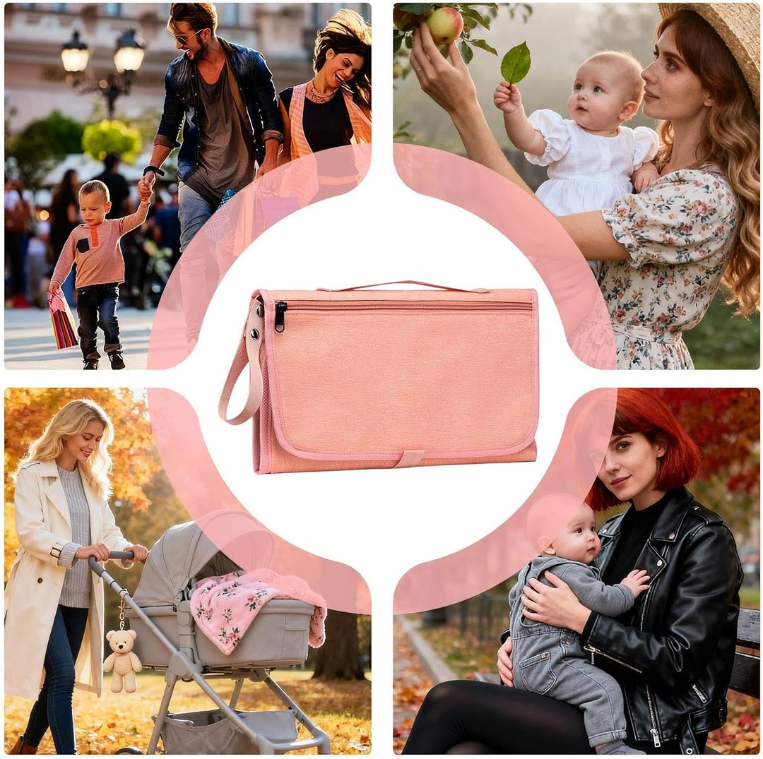 Wickelhandtasche Für Mama,Grosses Fassungsvermögen Und Wasserdicht - Wickelhandtasche Kinderwagen Ta