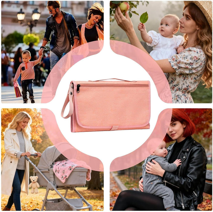 Wickelhandtasche Für Mama,Grosses Fassungsvermögen Und Wasserdicht - Wickelhandtasche Kinderwagen Ta