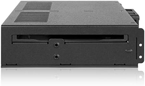 ICY DOCK ExpressCage MB324SP-B - Wechselrahmen für 4X 2,5 Zoll (6,4cm) SATA/SAS SSD/HDD in 1x 5,25 Z