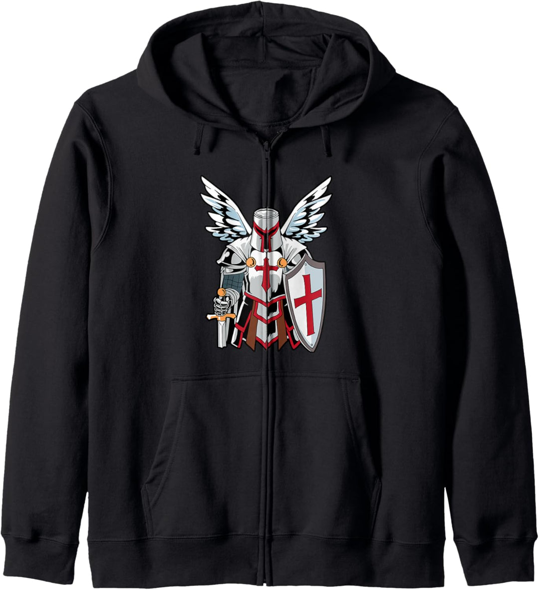 Templer Ritter Geschenk Ritter Templer Kapuzenjacke