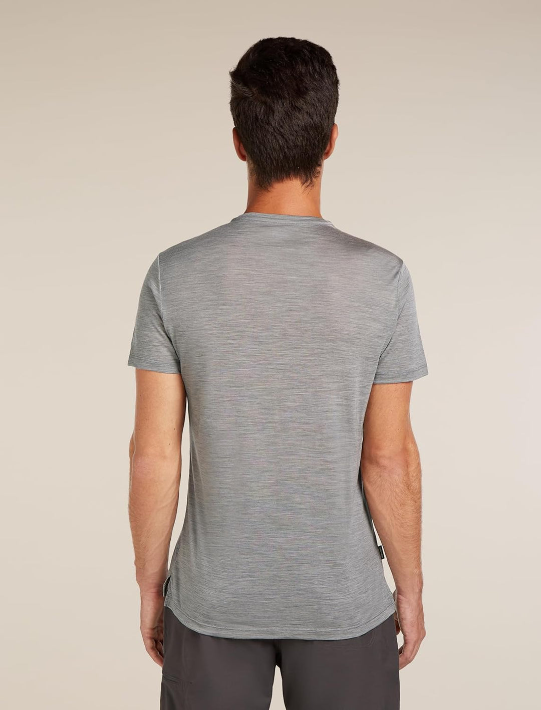 Icebreaker Herren Merino 125 Cool-lite™ Sphere III Unterhemd (1er Pack) L Metro Heather, L Metro Hea