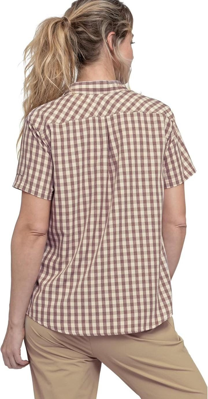 Schöffel Damen Circ Blouse Style Dalfoss WMS Bluse 38 Twilight Mauve, 38 Twilight Mauve
